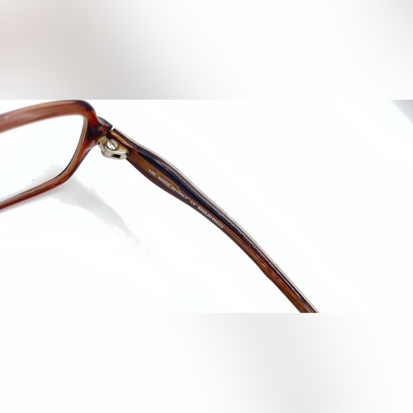 Emilio Pucci EP2600 Brown Rectangular Sunglasses Frames Only - Picture 7 of 8